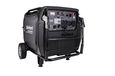DieHard Diehard Tri-Fuel Inverter Generator Rated 7200 W (Gas)/6500 With CO Alert