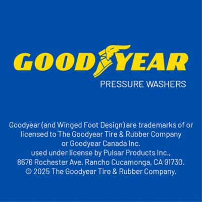 Image showing 5 th Goodyear 2200psi Electric Pressure Washer with TURBO