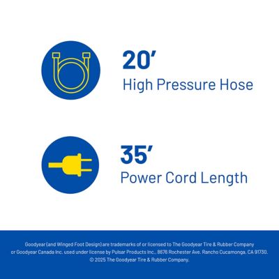 Image showing 5 th Goodyear 2200psi Electric Pressure Washer
