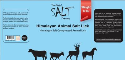 Image showing  Compressed Salt lick 22lb
