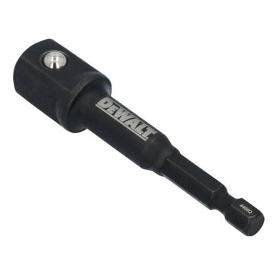 Image showing  Socket 1/4 in. Hex 1/2 in. sq. Adapter Impact
