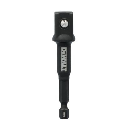 Image showing  Socket 1/4 in. Hex 1/2 in. sq. Adapter Impact