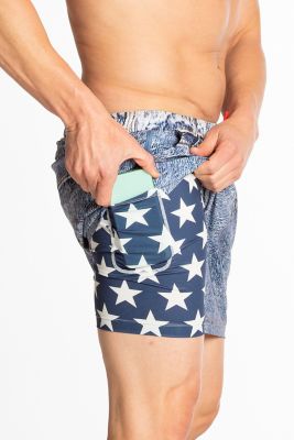 Image showing  Denim Ball Hammock Pouch 5 in. Swim Trunks