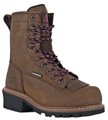 Moxie Trades Women's Mareen 8 in. Composite Toe Work Boots Waterproof Slip Resistant EH Puncture Resistant Safety Boot