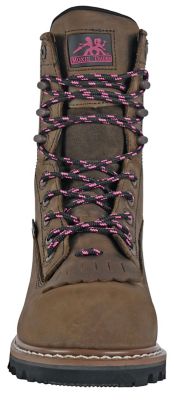 Image showing 3 th Moxie Trades Women's Mareen 8 in. Composite Toe Work Boots Waterproof Slip Resistant EH Puncture Resistant Safety Boot