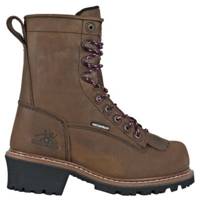 Image showing  Women's Mareen 8 in. Composite Toe Work Boots Waterproof Slip Resistant EH Puncture Resistant Safety Boot