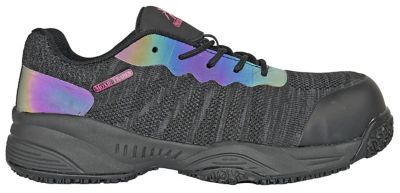 Image showing 4 th Moxie Trades Women's Lexi Composite Toe Work Shoes Lightweight Slip Resistant EH Safety Footwear