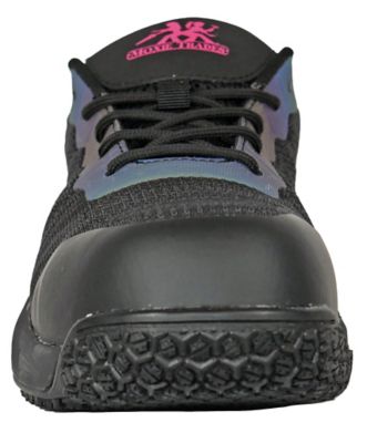 Image showing 3 th Moxie Trades Women's Lexi Composite Toe Work Shoes Lightweight Slip Resistant EH Safety Footwear