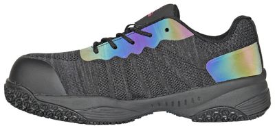 Image showing 6 th Moxie Trades Women's Lexi Composite Toe Work Shoes Lightweight Slip Resistant EH Safety Footwear
