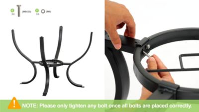 Image showing  41 in. Round Metal Patio Dining Table