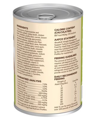 Image showing  Adult Weight Management Chicken Recipe Wet Dog Food, 13.2 oz. Can