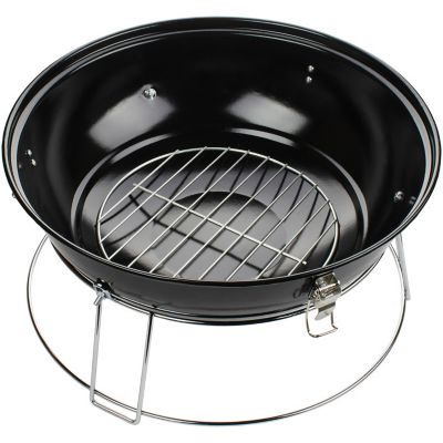 Image showing  14 in. Portable Charcoal Grill, Red