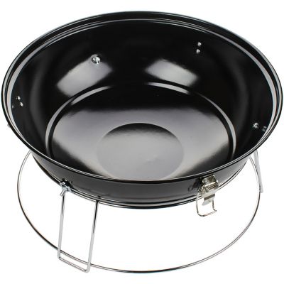 Image showing  14 in. Portable Charcoal Grill, Red