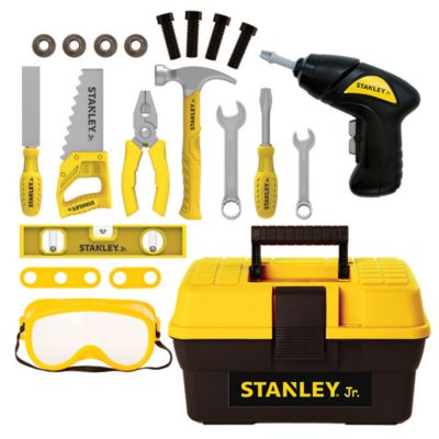 Stanley Pretend Play Toolbox Set- 21 pc.