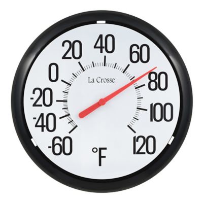 Image showing  13.25 in. Analog Weather Thermometer