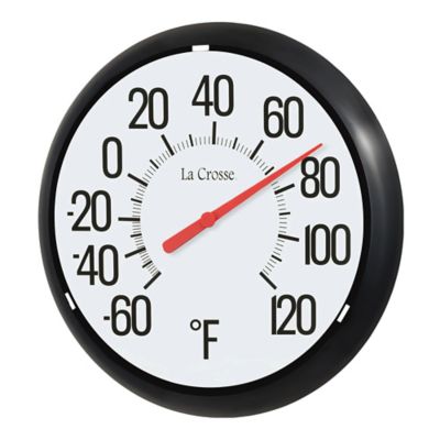 Image showing  13.25 in. Analog Weather Thermometer