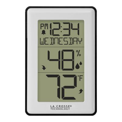 Image showing  Battery-Powered LCD Wireless Digital Weather Thermometer Station with Hygrometer and Calendar
