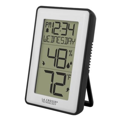 Image showing  Battery-Powered LCD Wireless Digital Weather Thermometer Station with Hygrometer and Calendar