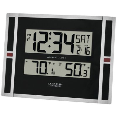 La Crosse Technology Indoor/Outdoor Thermometer & Atomic Clock
