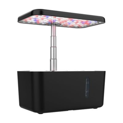 Sonicgrace Indoor Hydroponic Growing System with LED Grow Lights, Water Pump, Timer, and Pods