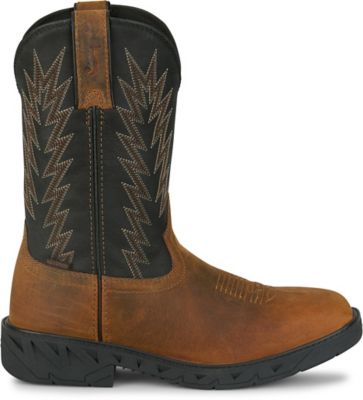 Image showing 5 th Justin Men's Steel Toe Prodigy Work Boots
