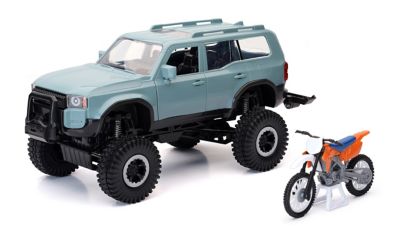 Toyota Land Cruiser with Bike Rack