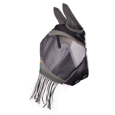 Image showing  Air Motion Fly Mask with Ears & Fringe