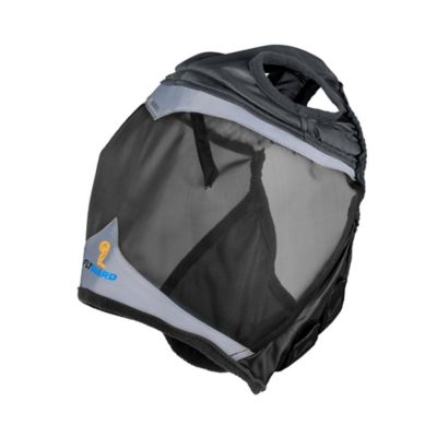 Image showing 1 th Shires Equestrian Products Fine Mesh Fly Mask With Ear Hole