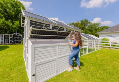 Image showing 5 th Zylina Modern Countryside Chicken Coop With Poultry Pen & Coop Connection