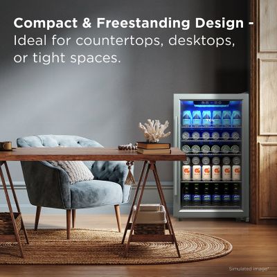 Image showing  4.24 cu. ft. Single Zone 132 Cans Beverage Cooler
