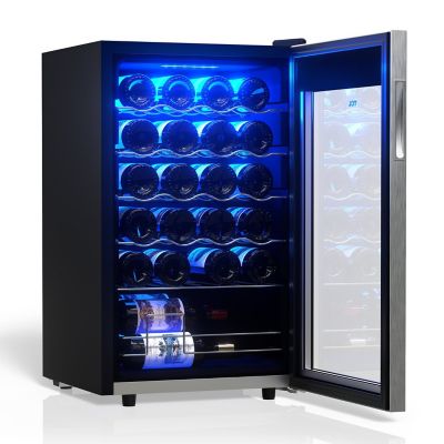 Image showing 7 th TCL 2.4 cu. ft. Single Zone 24 Wine Bottles Beverage & Wine Cooler