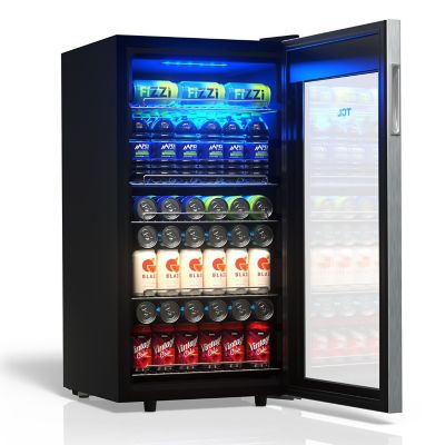 Image showing 7 th TCL 2.4 cu. ft. Single Zone 121 Cans Beverage Cooler