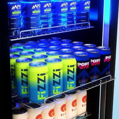 Image showing 8 th TCL 2.4 cu. ft. Single Zone 121 Cans Beverage Cooler