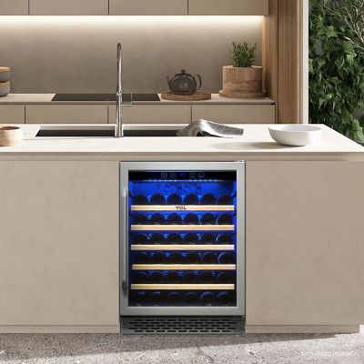 Image showing 9 th TCL 5.3 cu. ft. Single Zone 52 Wine Bottles Beverage & Wine Cooler