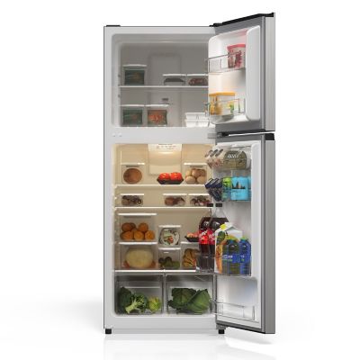 Image showing 8 th TCL 11.6 cu. ft. Counter-Depth Refrigerator with Freezer, Silver