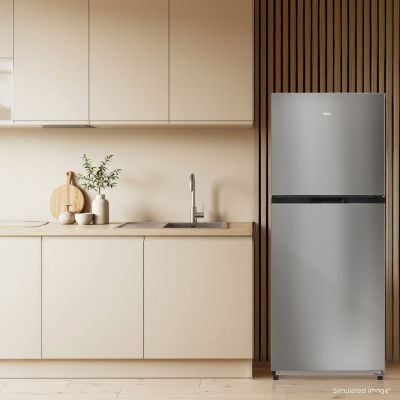 Image showing 9 th TCL 11.6 cu. ft. Counter-Depth Refrigerator with Freezer, Silver