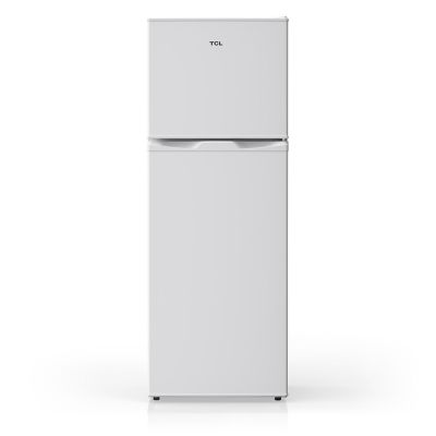 TCL 4.7 cu. ft. Double Door Refrigerator with Freezer, White