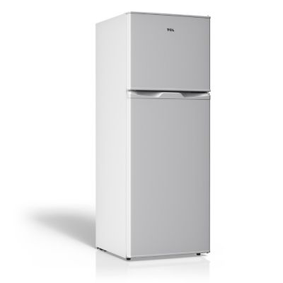 Image showing 6 th TCL 4.7 cu. ft. Double Door Refrigerator with Freezer, White