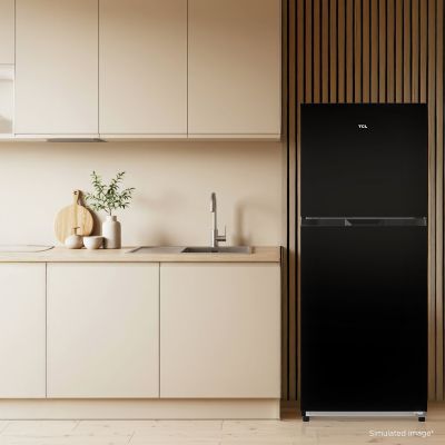 Image showing 9 th TCL 11.6 cu. ft. Counter-Depth Refrigerator with Freezer, Black