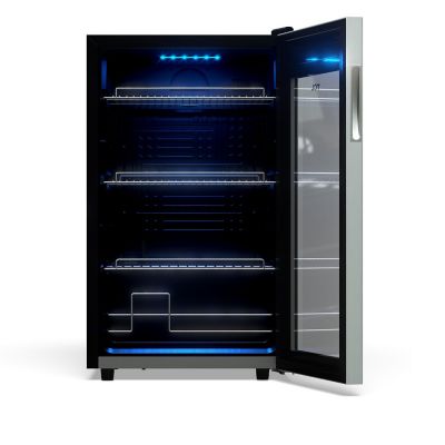 Image showing 7 th TCL 2.4 cu. ft. Single Zone 102 Cans Beverage Cooler
