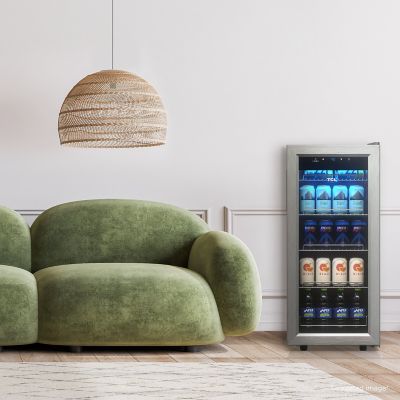 Image showing 9 th TCL 1.8 cu. ft. Single Zone 50 Cans Beverage Cooler