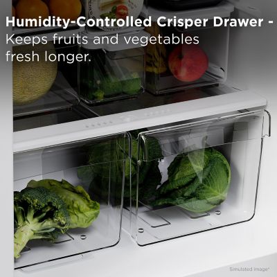 Image showing 6 th TCL 11.6 cu. ft. Counter-Depth Refrigerator with Freezer, White