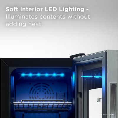 Image showing  1.24 cu. ft. Single Zone 33 Cans Beverage Cooler