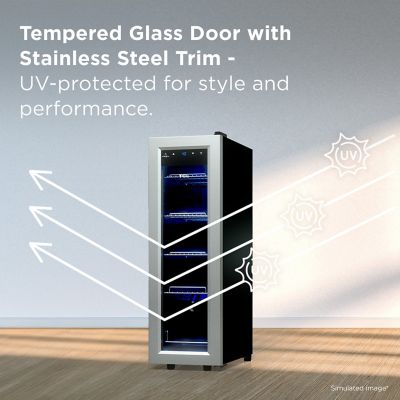 Image showing 6 th TCL 1.24 cu. ft. Single Zone 33 Cans Beverage Cooler