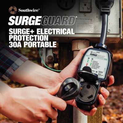 Image showing  Surge Guard 30 Amps Portable Surge Protector, 44280