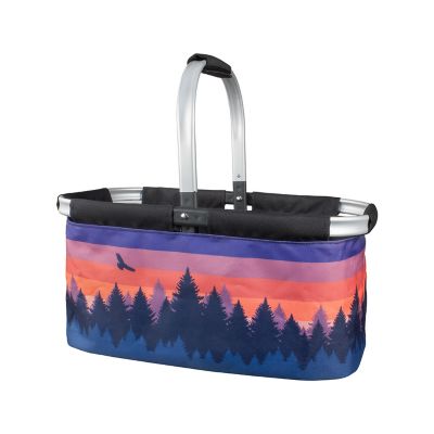 Camp Casual Scenic Sunset Design Picnic Basket, CC-010SSB