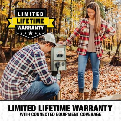Image showing 7 th Southwire Surge Guard 50 Amps Portable Surge Protector, 44270