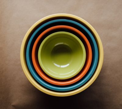 Image showing  Nesting Kitchen Storage Bowls, Set of 4 with Lids, CC-006