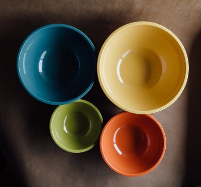 Image showing  Nesting Kitchen Storage Bowls, Set of 4 with Lids, CC-006