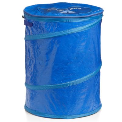 Coghlan's Pop-Up Recycle Bin with Lid, Blue, 1715